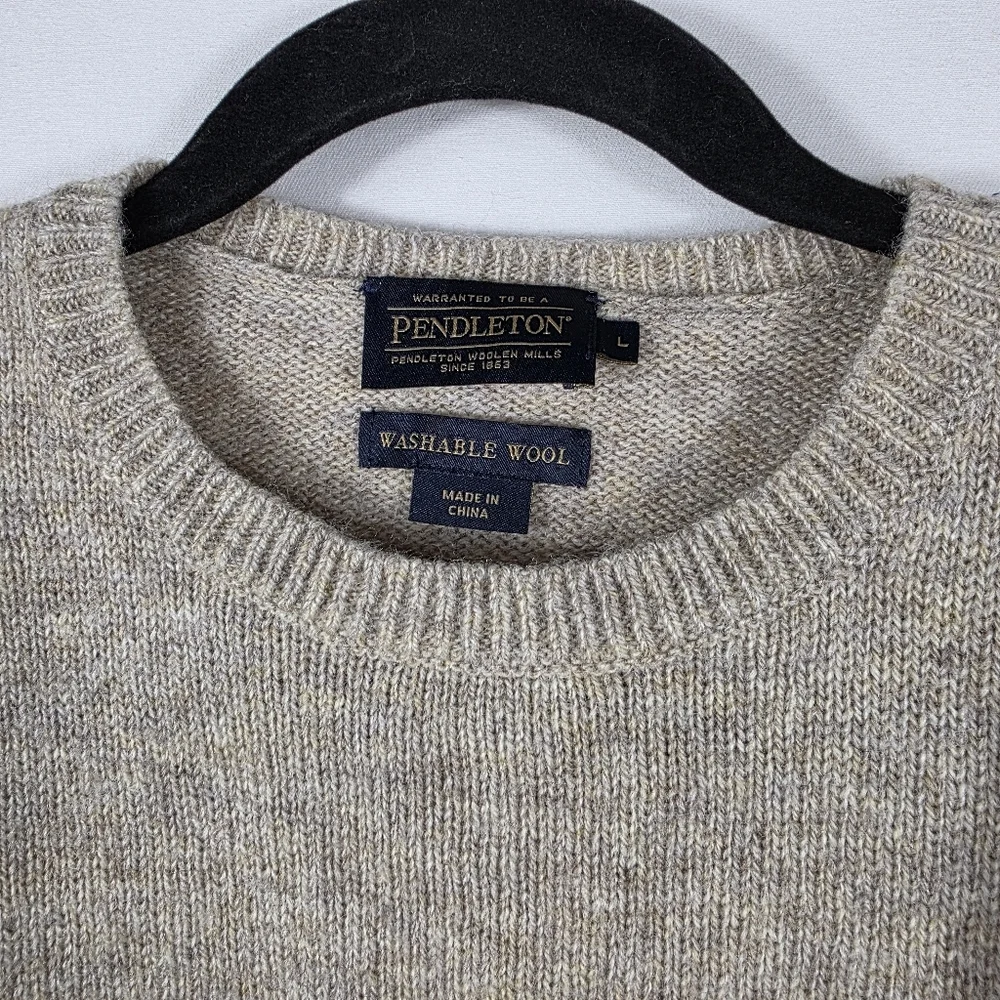 Pendleton knit wool pullover - Picture 8 of 9